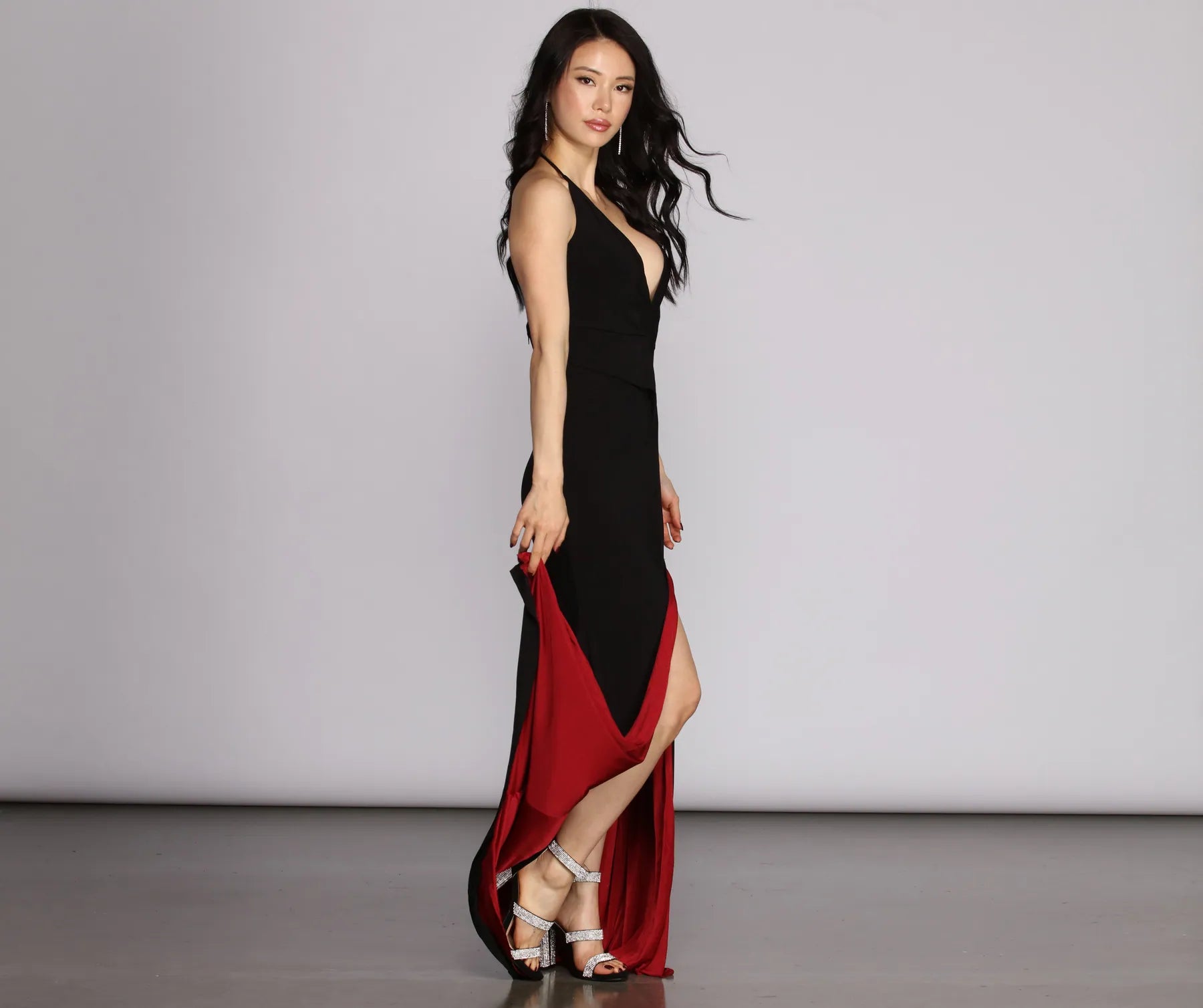 Abigail Formal High Slit Dress