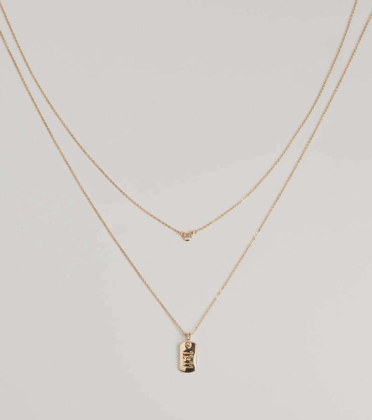 11:11 Layered Pendant Necklace