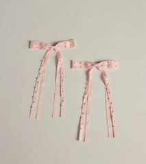 Adorable Vibes Pearl Hair Bow Set